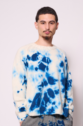 Pull Shibori en Cachemire...