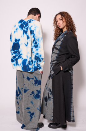 Pull Shibori en Cachemire...