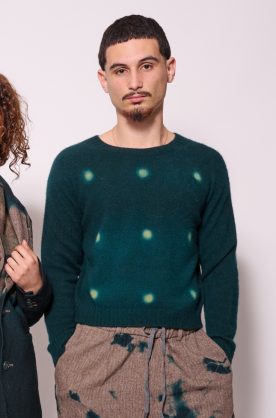 Pull en Cachemire Vert