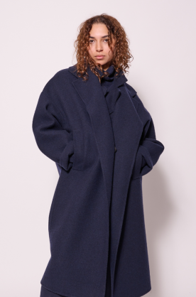 Manteau en Laine Oversize...