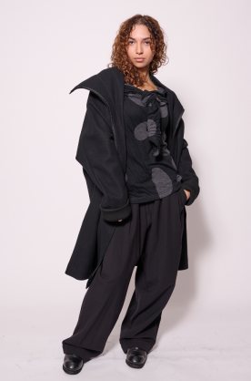 Manteau Long Noir