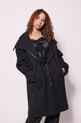 Manteau Long Noir