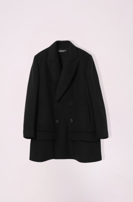 Veste en Laine Noire